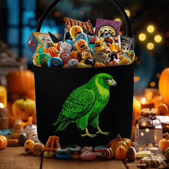 Green hawk Fabric Baskets