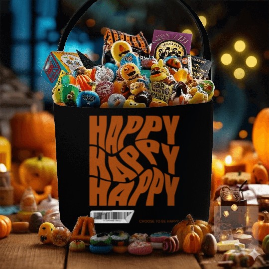 Choose Happy Fabric Baskets