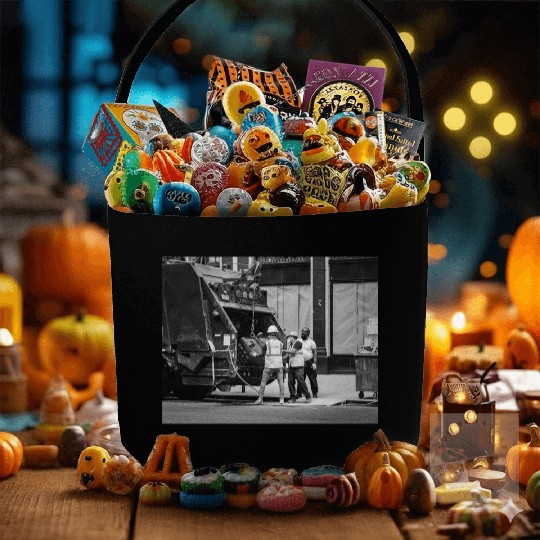 Trash Men: New York City  Fabric Baskets