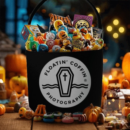Floatin Coffin Photography Fabric Baskets