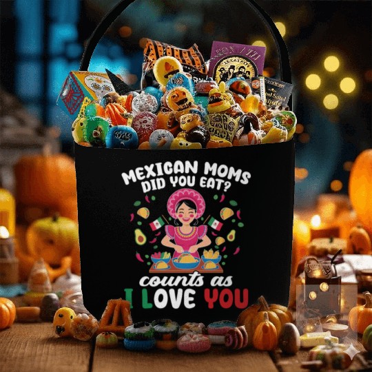 Mexican Moms Abuelita Grandma Food Gift Fabric Baskets