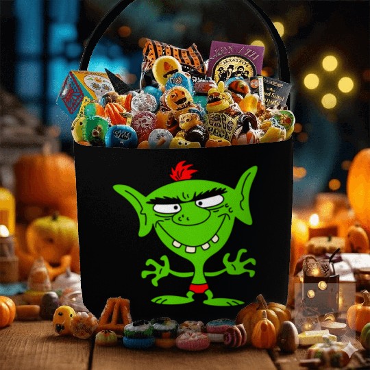 green goblin Fabric Baskets