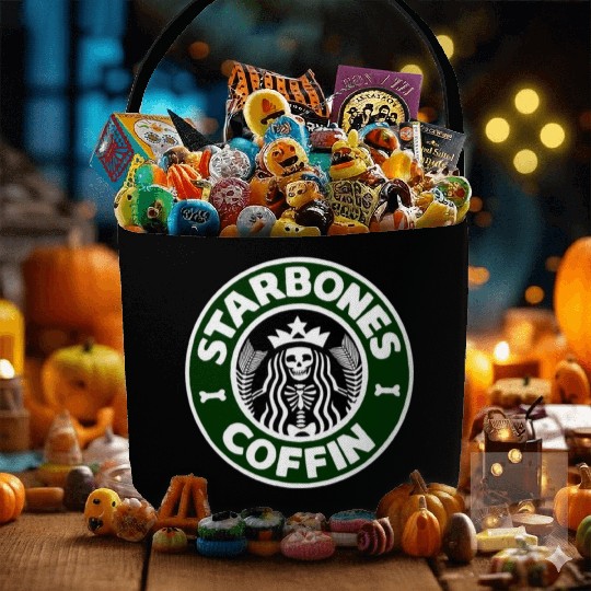 Starbones Coffin Fabric Baskets