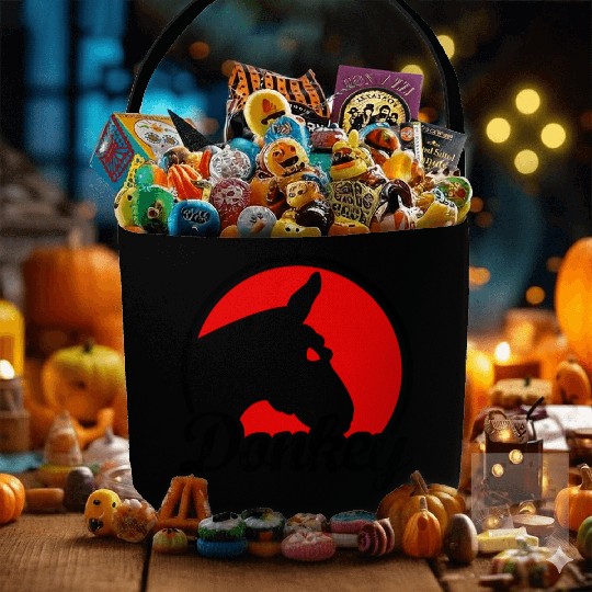 Donkey Poker Fabric Baskets