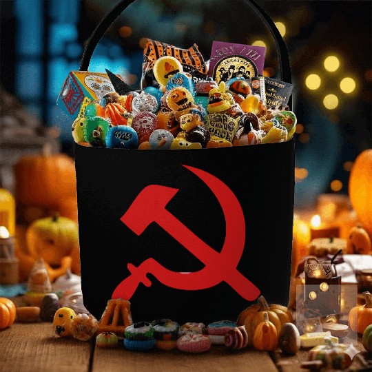 hammer and sickle Fabric Baskets