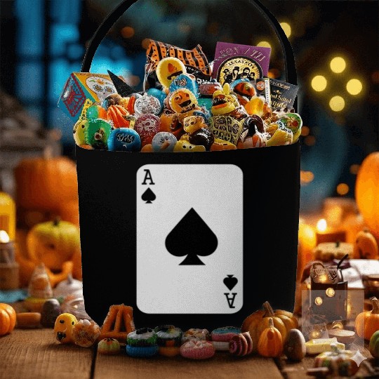 ace of spades Fabric Baskets