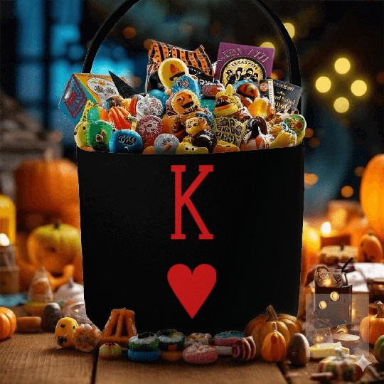 King of Hearts Fabric Baskets