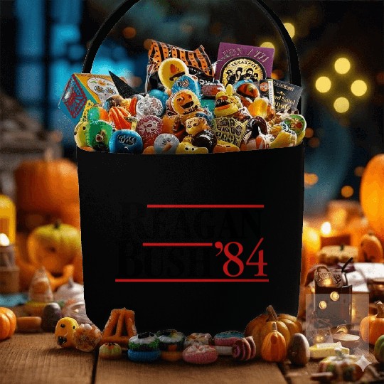 Reagan Bush '84 Fabric Baskets