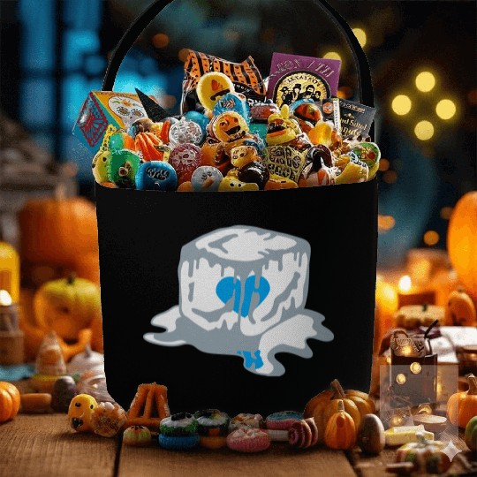 Ice Cube Heart Fabric Baskets