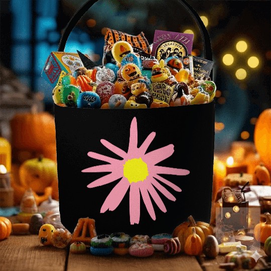 Flower, Daisy Fabric Baskets