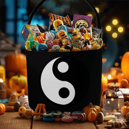 jing jang (Ying Yang) Fabric Baskets