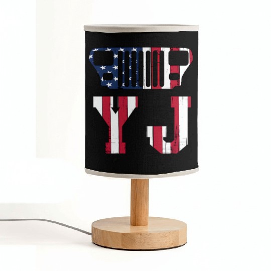 YJ Jeep, the square one Fabric Lamps