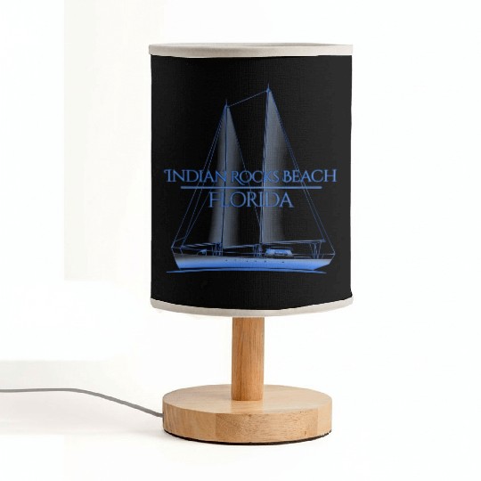 Discover Amelia Island Coastal Nautical Sailing Sailor Fabric Lamps
