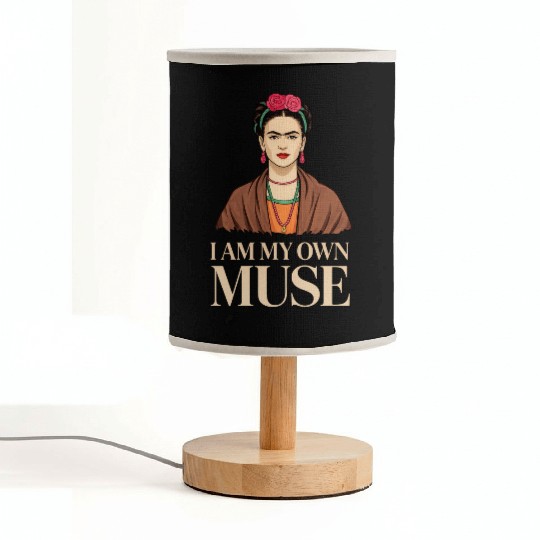 Frida Kahlo Inspirational Women' Day Design Fabric Lamps