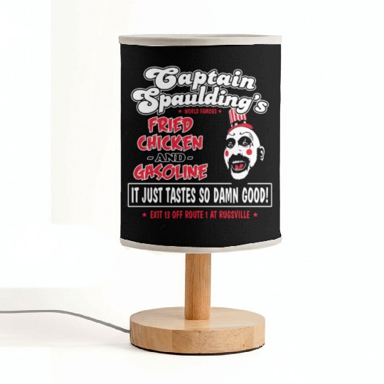 Funny captain spaulding for president Fabric Lamps