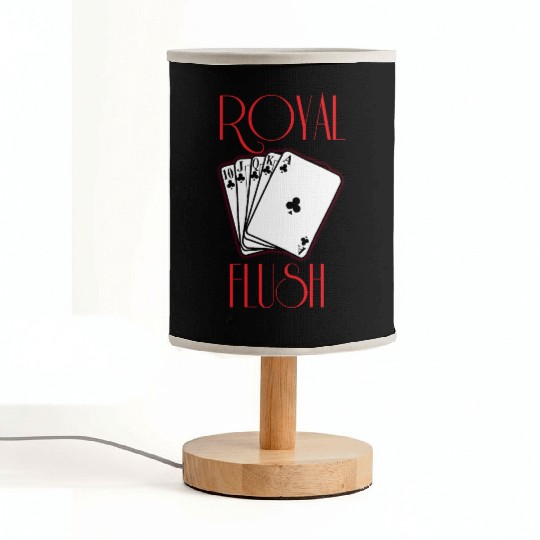 royal flush Fabric Lamps