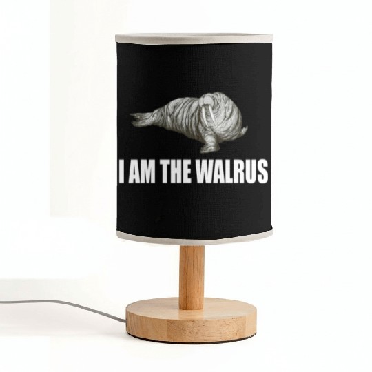 I Am The Walrus Fabric Lamps