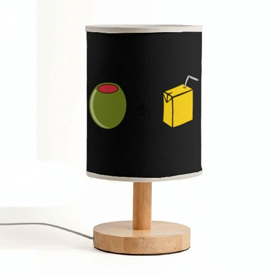 Olive Juice I Love You Fabric Lamps