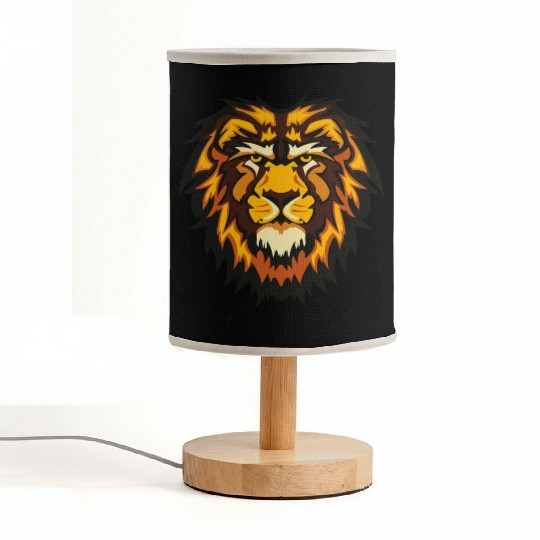 Lion head Fabric Lamps