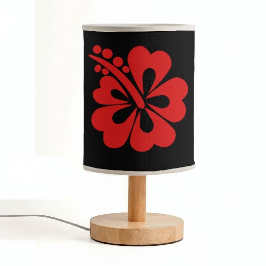 Hibiscus Fabric Lamps