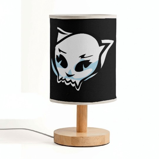 cat skull Fabric Lamps