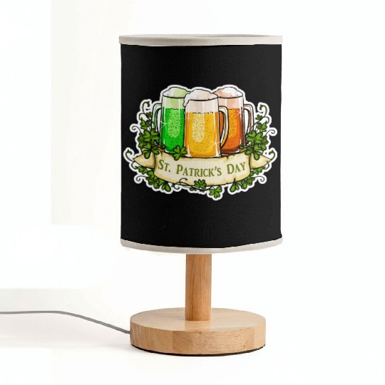 St. Patrick's Day Fabric Lamps