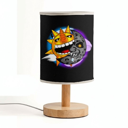 Sun & Moon Fabric Lamps