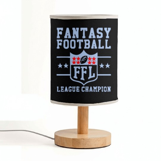 Fantasy Football Trophy League Championship FFL Fabric Lamps