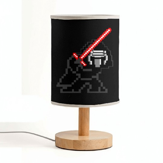 8-bit Kylo Ren Fabric Lamps
