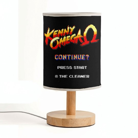 kenny omega game 8 bit Fabric Lamps