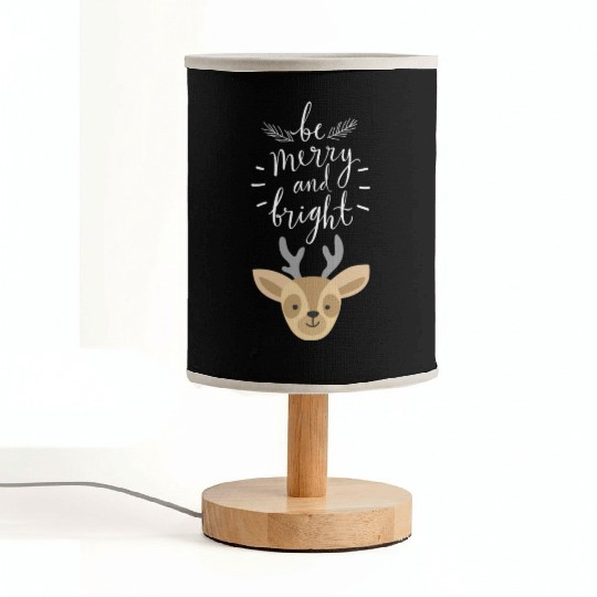 Merry and bright Fabric Lamps
