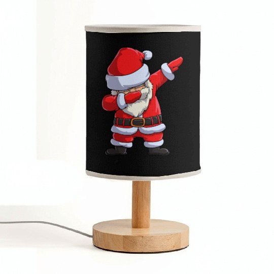 Dabbing santa claus Fabric Lamps