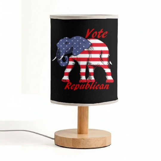 Vote Republican Fabric Lamps