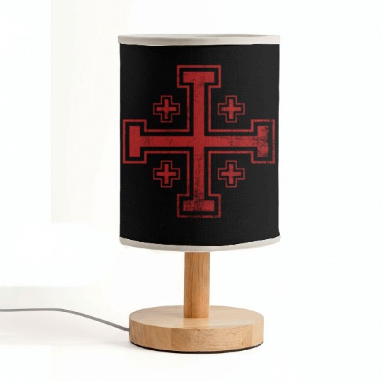 Crusader Cross Knights Templar Fabric Lamps