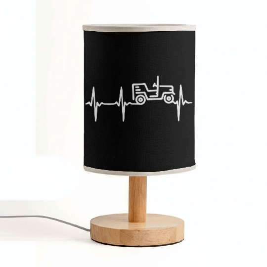 Heart Beat Jeep Fabric Lamps