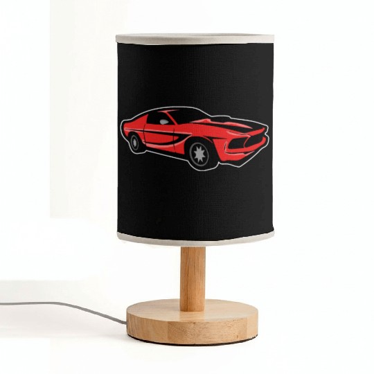 American Muscle Car Fabric Lamps