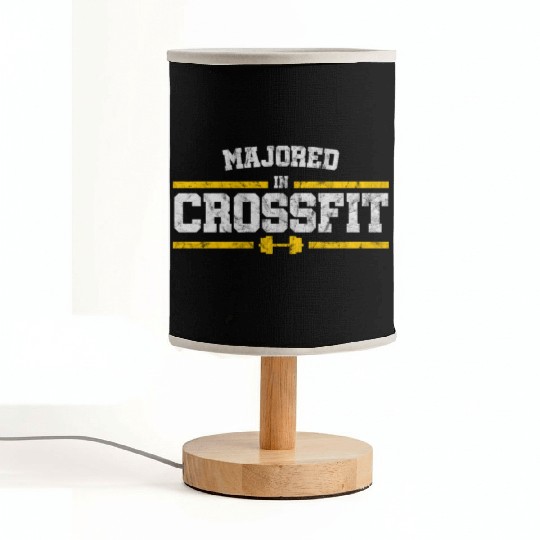 Gym and Exercise Majored in crossfit Fabric Lamps