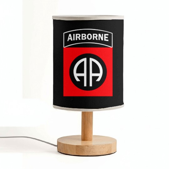 82ND AIRBORNE us army airborne ranger Fabric Lamps