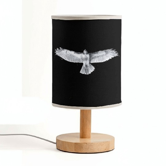 Red-Tailed Hawk Fabric Lamps
