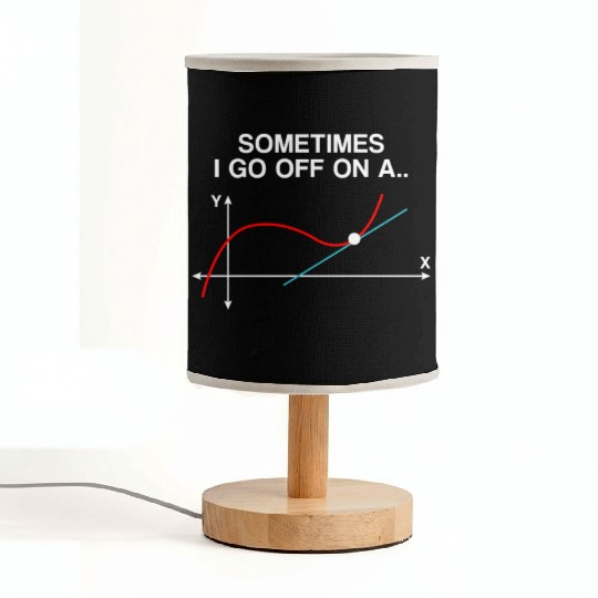 Math teacher saying Fabric Lamps