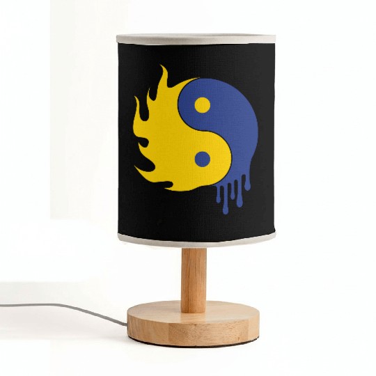 Ying Yang Fabric Lamps