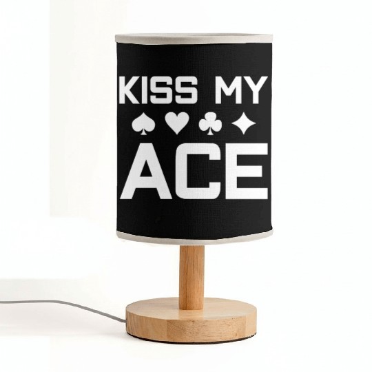 ace poker card card game Fabric Lamps