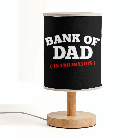 BANK OF DAD Fabric Lamps