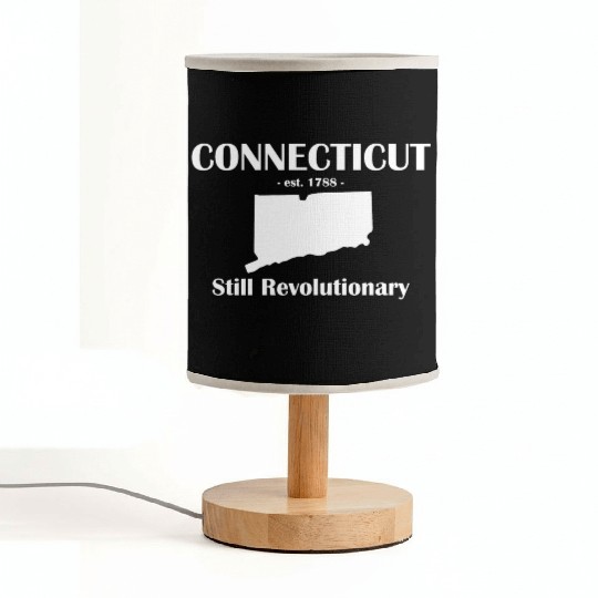 connecticut est 1788 Still Revolutionary Fabric Lamps