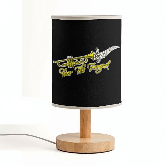 Fear the Trumpet Fabric Lamps