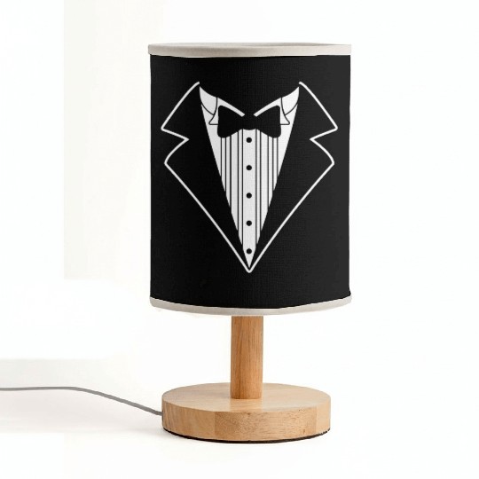 Tuxedo Fabric Lamps-Tux Fabric Lamps-Groomsmen Gifts, Groomsmen