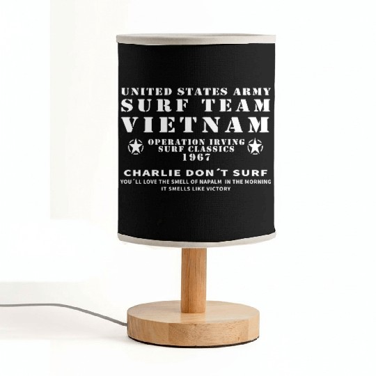 US Army | Surf Team Vietnam Fabric Lamps