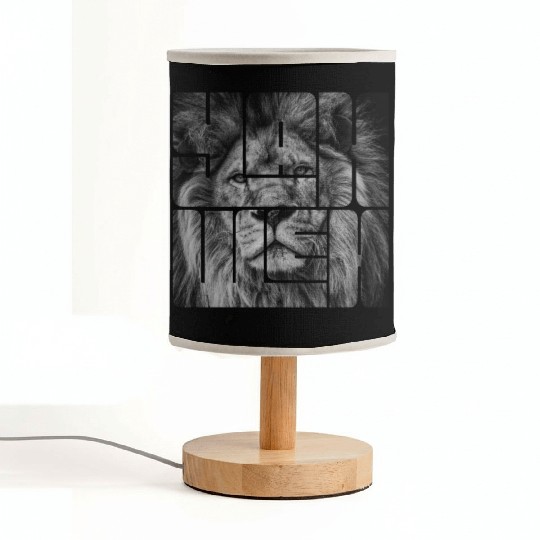Yahweh (YHWH) Lion Fabric Lamps