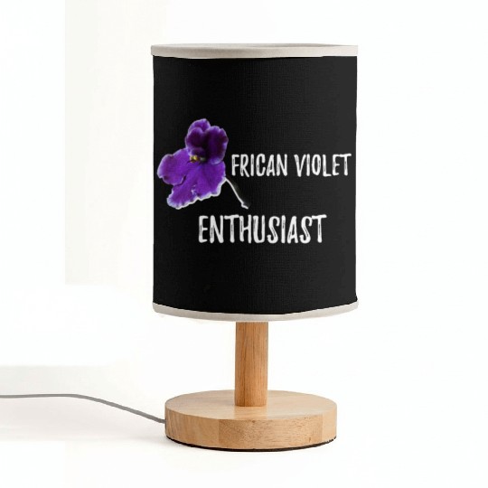 African violet Gardening Fabric Lamps Best Garden Gift