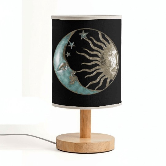 Moon and sun Fabric Lamps